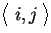 $(i, j)$