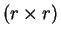 $ (r\times r)$