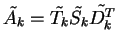 $ \tilde{A_k}=\tilde{T_k}\tilde{S_k}\tilde{D_k^T}$