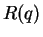 $ R(q)$