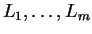 $ L_1,\ldots ,L_m$