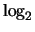$\log_2$